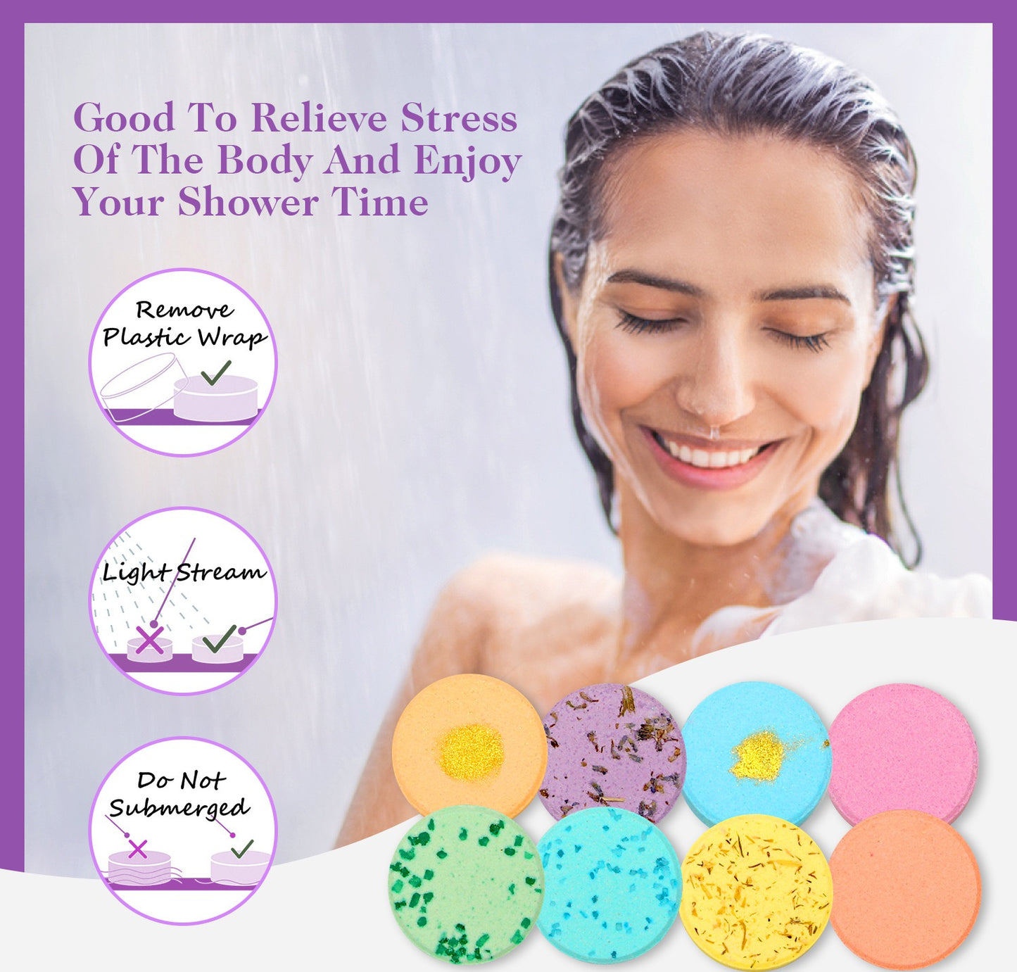 Shower steamers